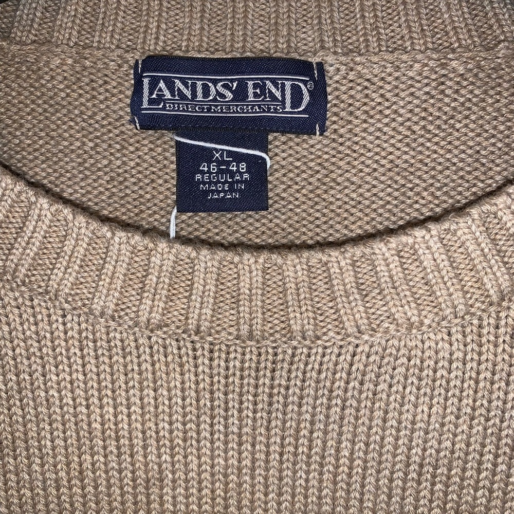 Men’s Lands End sweater - Picture 4 of 5